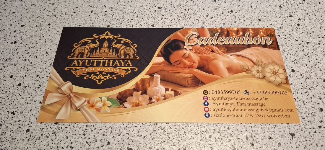 Massage cadeaubon